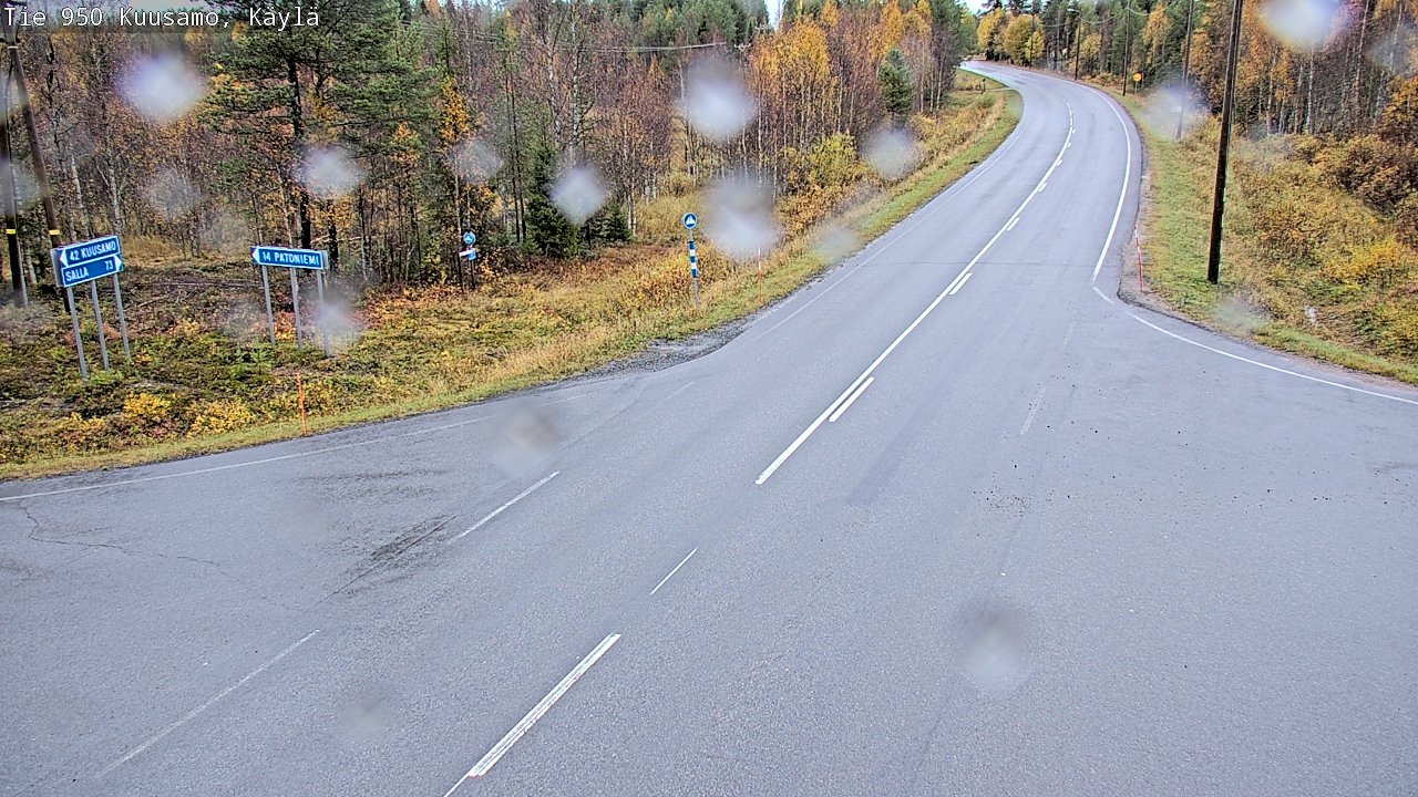 Kelikamerat Kuva Tie 950 Kuusamo, Käylä, Kuusamo, Pohjois-Pohjanmaa