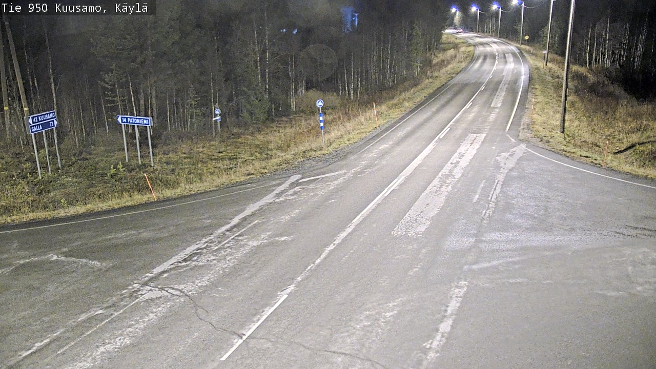 Kelikamerat Kuva Tie 950 Kuusamo, Käylä, Kuusamo, Pohjois-Pohjanmaa