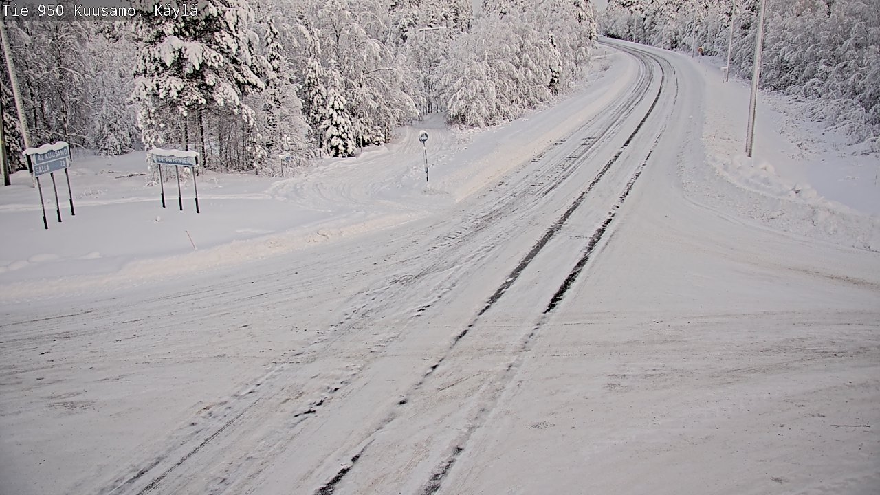 Kelikamerat Kuva Tie 950 Kuusamo, Käylä, Kuusamo, Pohjois-Pohjanmaa