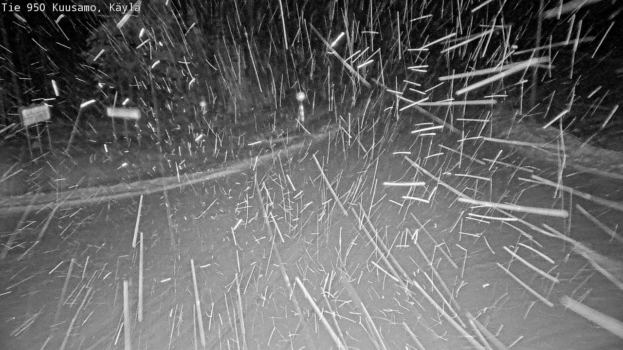 Kelikamerat Kuva Tie 950 Kuusamo, Käylä, Kuusamo, Pohjois-Pohjanmaa