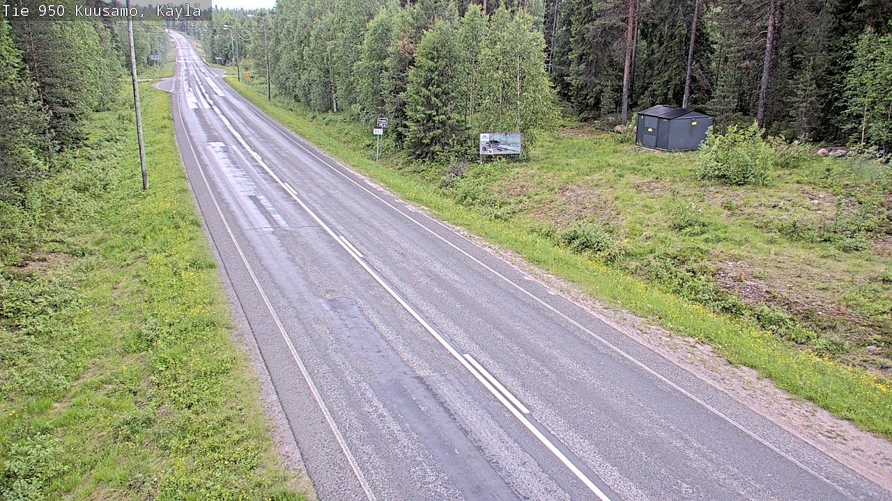 Kelikamerat Kuva Tie 950 Kuusamo, Käylä, Kuusamo, Pohjois-Pohjanmaa