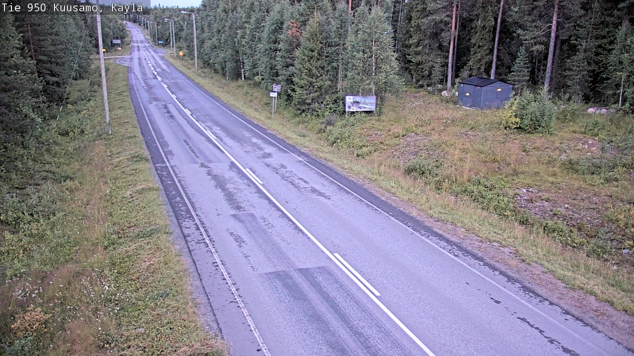 Kelikamerat Kuva Tie 950 Kuusamo, Käylä, Kuusamo, Pohjois-Pohjanmaa