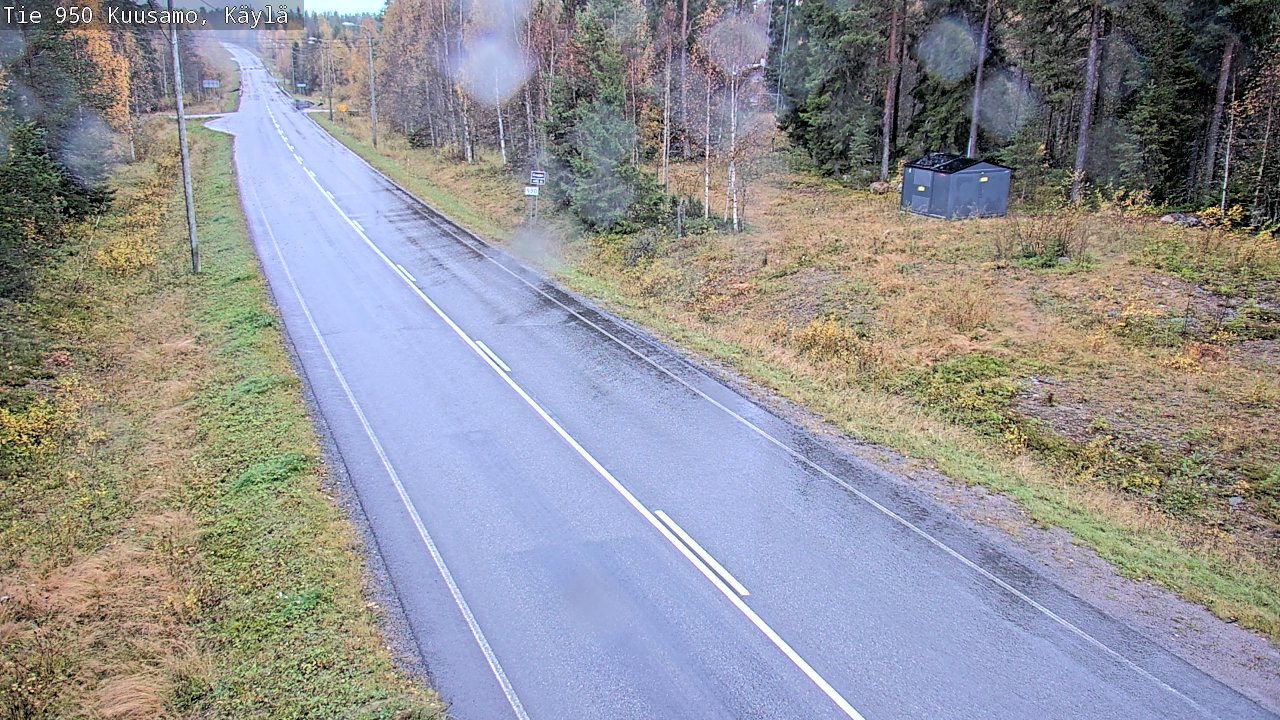 Weather Camera Image Väg 950 Kuusamo, Käylä, Kuusamo, Pohjois-Pohjanmaa