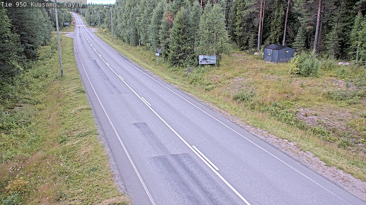 Kelikamerat Kuva Tie 950 Kuusamo, Käylä, Kuusamo, Pohjois-Pohjanmaa