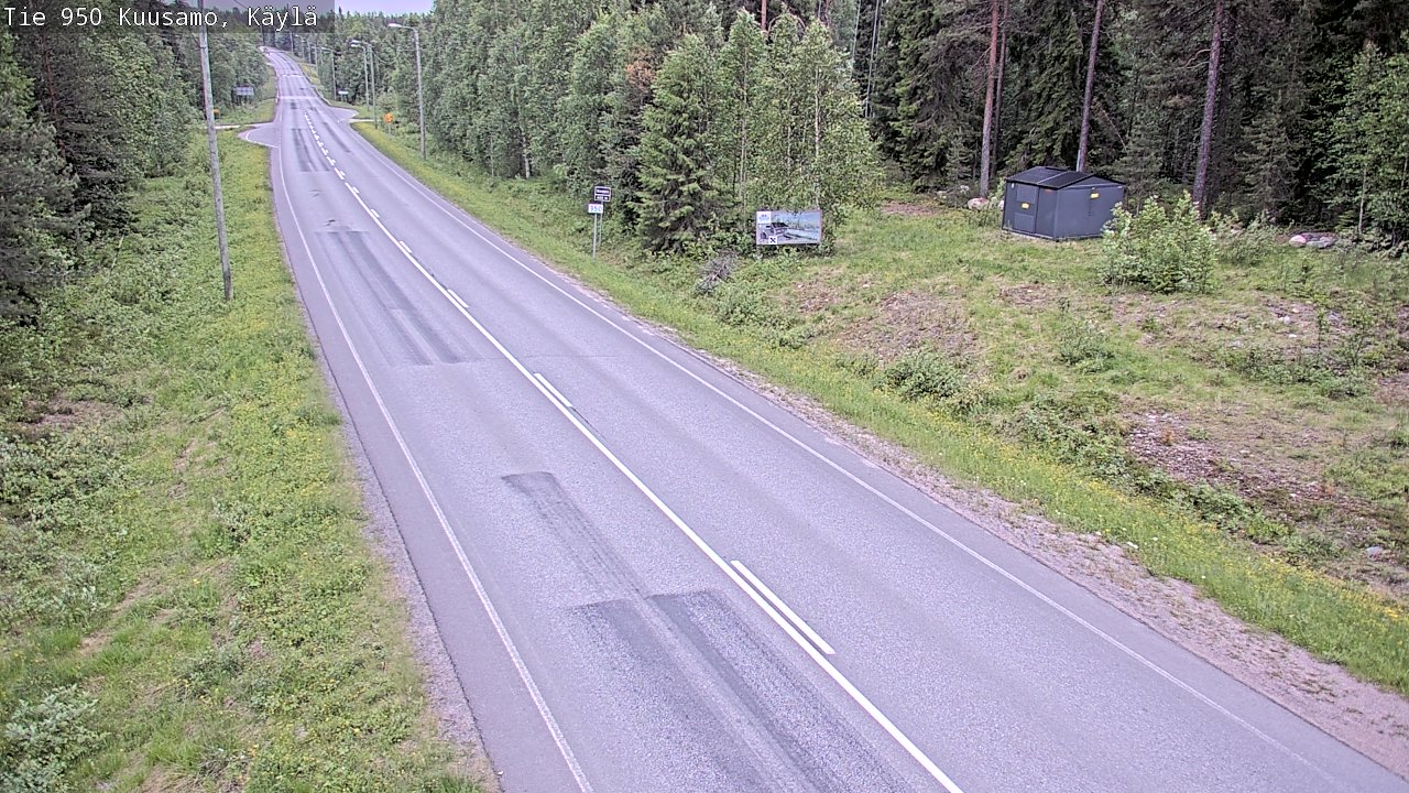Kelikamerat Kuva Tie 950 Kuusamo, Käylä, Kuusamo, Pohjois-Pohjanmaa