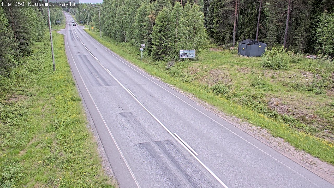 Kelikamerat Kuva Tie 950 Kuusamo, Käylä, Kuusamo, Pohjois-Pohjanmaa