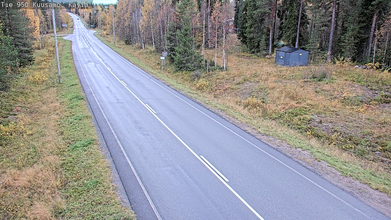 Weather Camera Image Road 950 Kuusamo, Käylä, Kuusamo, Pohjois-Pohjanmaa