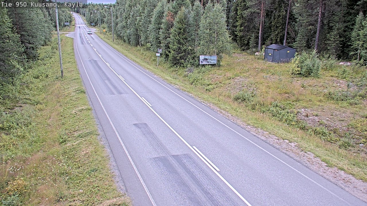 Kelikamerat Kuva Tie 950 Kuusamo, Käylä, Kuusamo, Pohjois-Pohjanmaa
