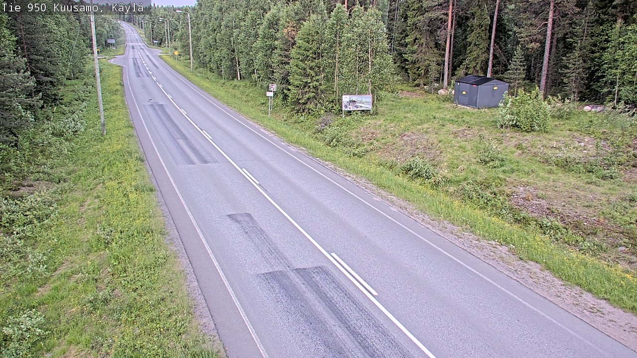 Kelikamerat Kuva Tie 950 Kuusamo, Käylä, Kuusamo, Pohjois-Pohjanmaa