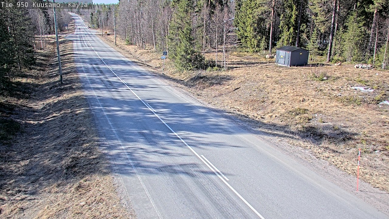 Kelikamerat Kuva Tie 950 Kuusamo, Käylä, Kuusamo, Pohjois-Pohjanmaa