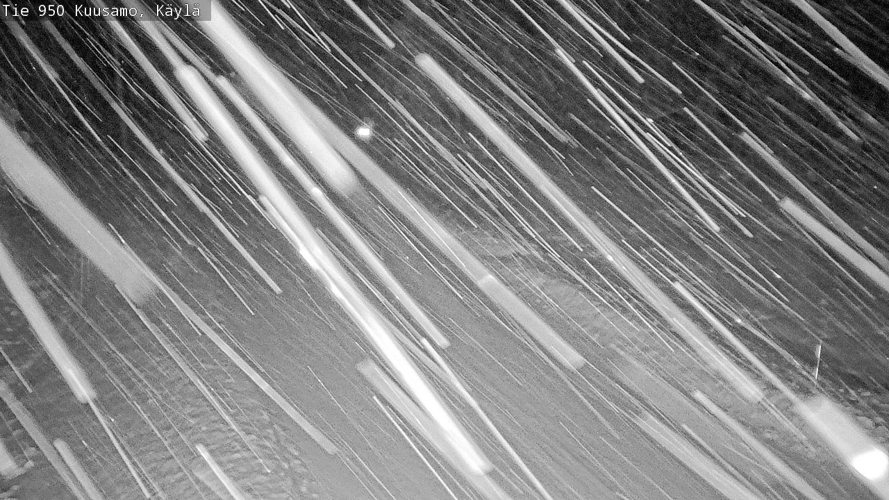 Kelikamerat Kuva Tie 950 Kuusamo, Käylä, Kuusamo, Pohjois-Pohjanmaa