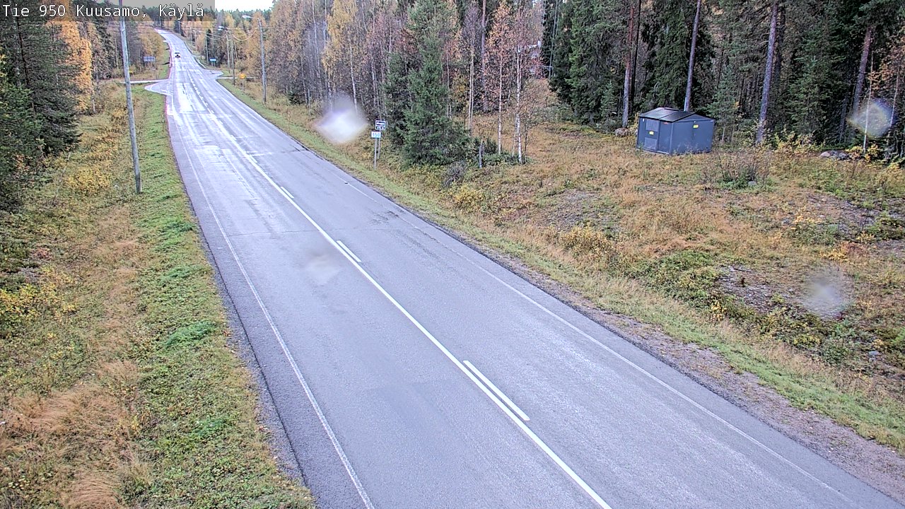 Weather Camera Image Road 950 Kuusamo, Käylä, Kuusamo, Pohjois-Pohjanmaa