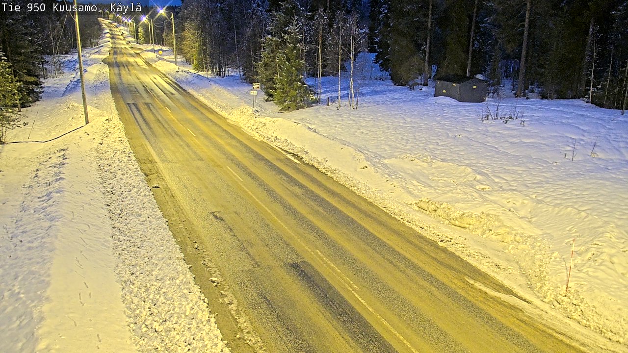Kelikamerat Kuva Tie 950 Kuusamo, Käylä, Kuusamo, Pohjois-Pohjanmaa