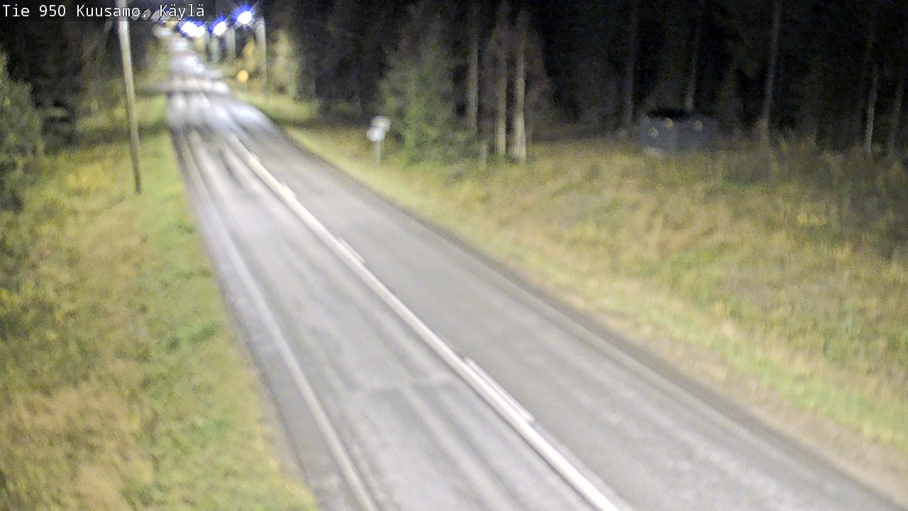 Weather Camera Image Road 950 Kuusamo, Käylä, Kuusamo, Pohjois-Pohjanmaa