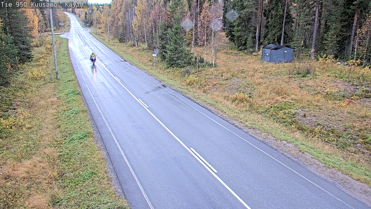 Weather Camera Image Road 950 Kuusamo, Käylä, Kuusamo, Pohjois-Pohjanmaa