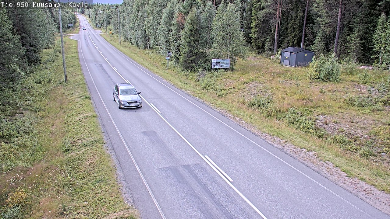 Kelikamerat Kuva Tie 950 Kuusamo, Käylä, Kuusamo, Pohjois-Pohjanmaa