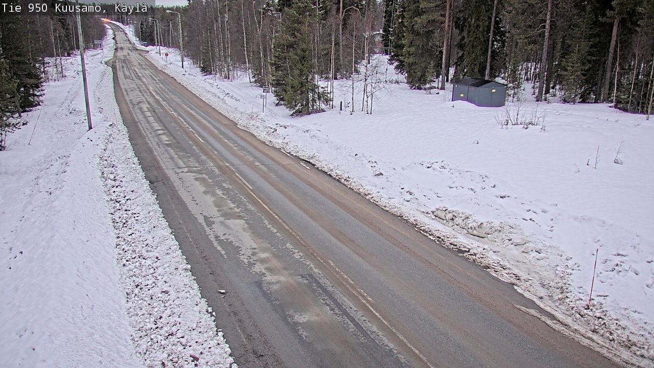 Weather Camera Image Road 950 Kuusamo, Käylä, Kuusamo, Pohjois-Pohjanmaa