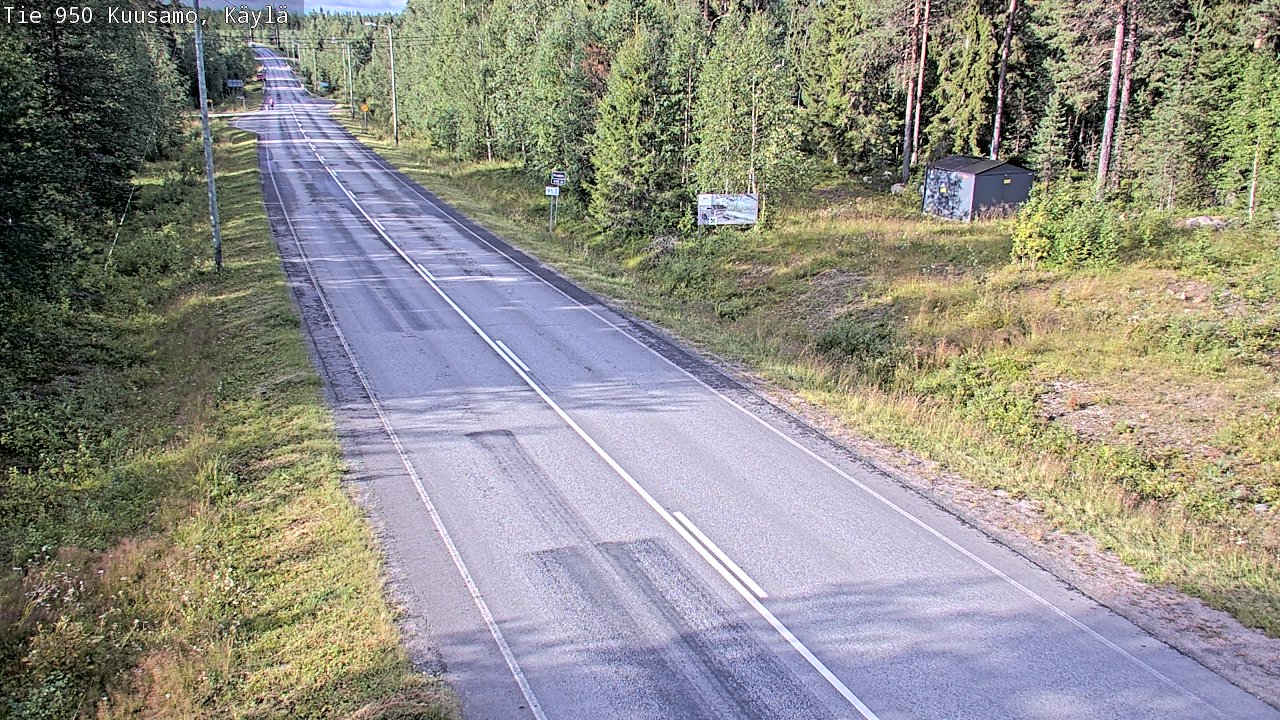 Kelikamerat Kuva Tie 950 Kuusamo, Käylä, Kuusamo, Pohjois-Pohjanmaa