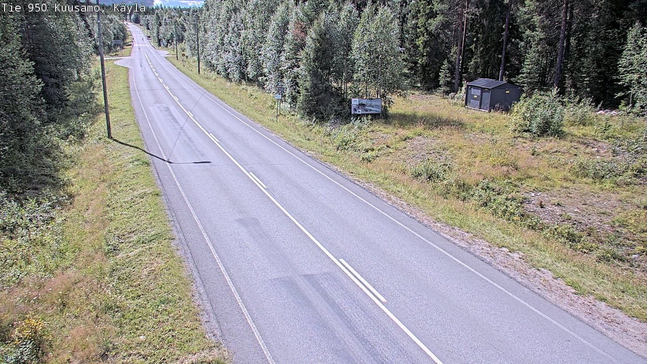 Weather Camera Image Road 950 Kuusamo, Käylä, Kuusamo, Pohjois-Pohjanmaa