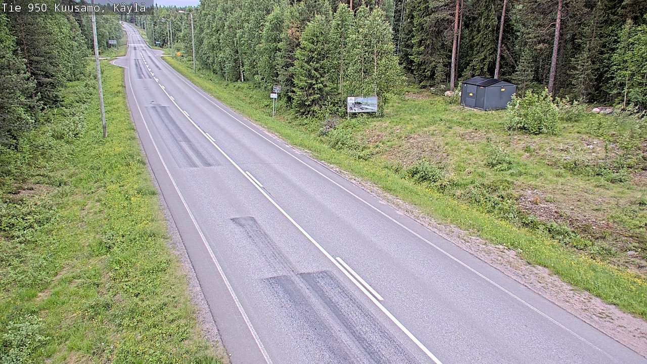 Kelikamerat Kuva Tie 950 Kuusamo, Käylä, Kuusamo, Pohjois-Pohjanmaa