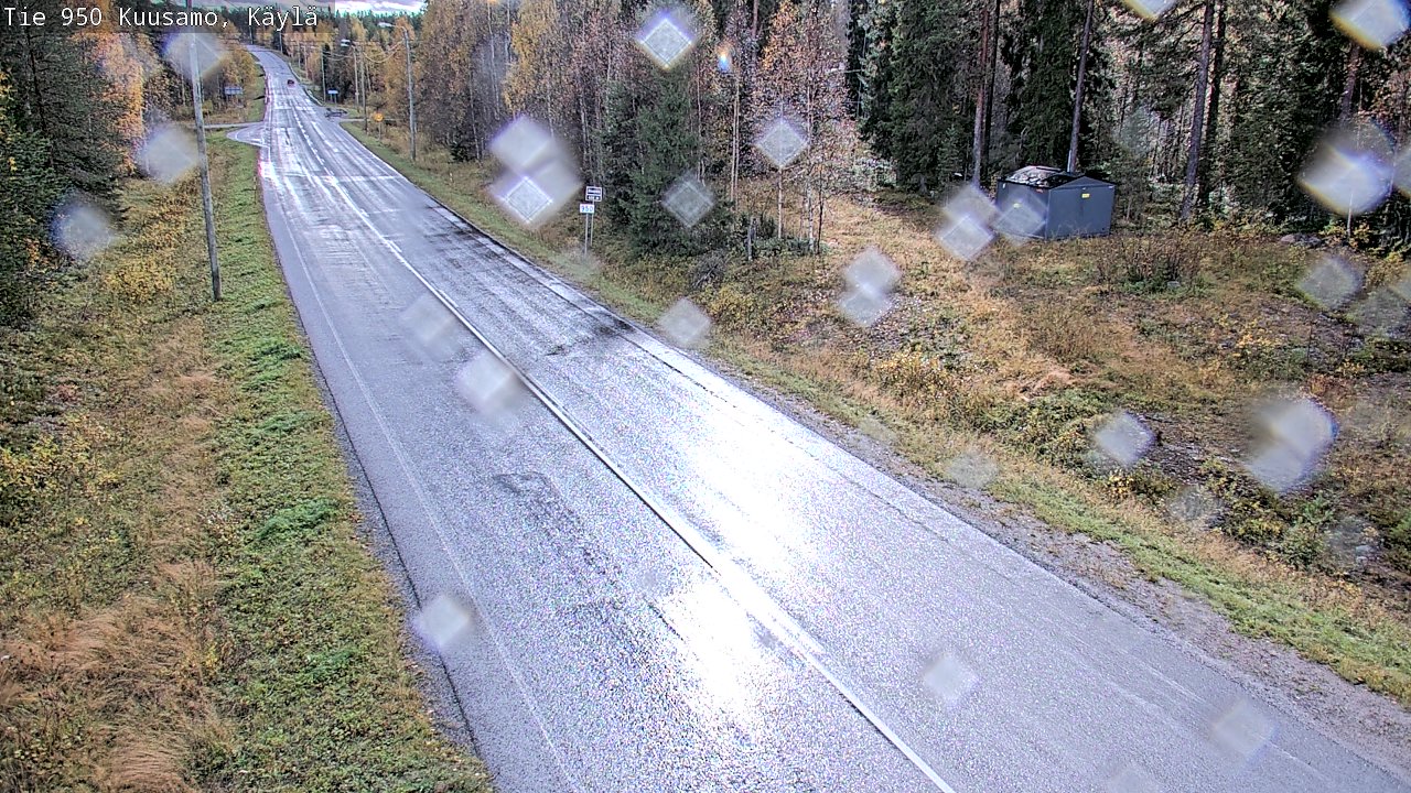 Weather Camera Image Road 950 Kuusamo, Käylä, Kuusamo, Pohjois-Pohjanmaa