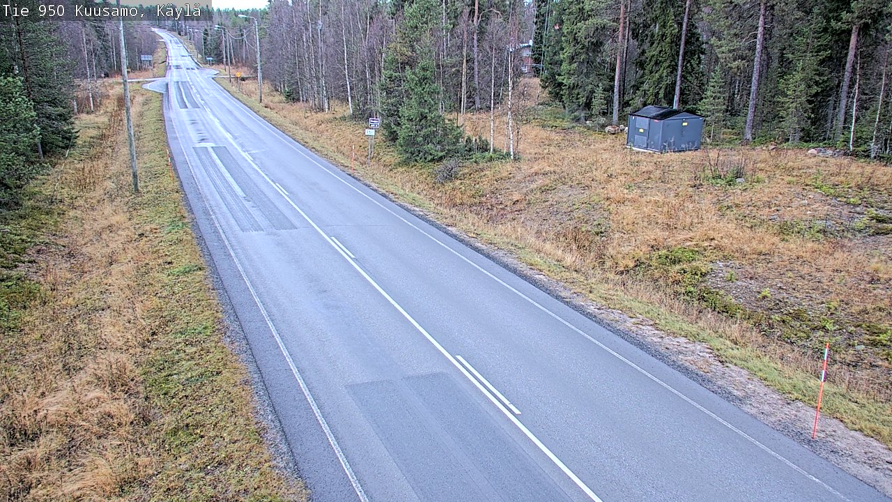 Weather Camera Image Road 950 Kuusamo, Käylä, Kuusamo, Pohjois-Pohjanmaa
