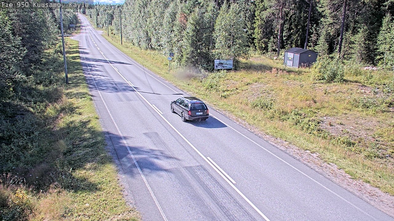 Weather Camera Image Road 950 Kuusamo, Käylä, Kuusamo, Pohjois-Pohjanmaa