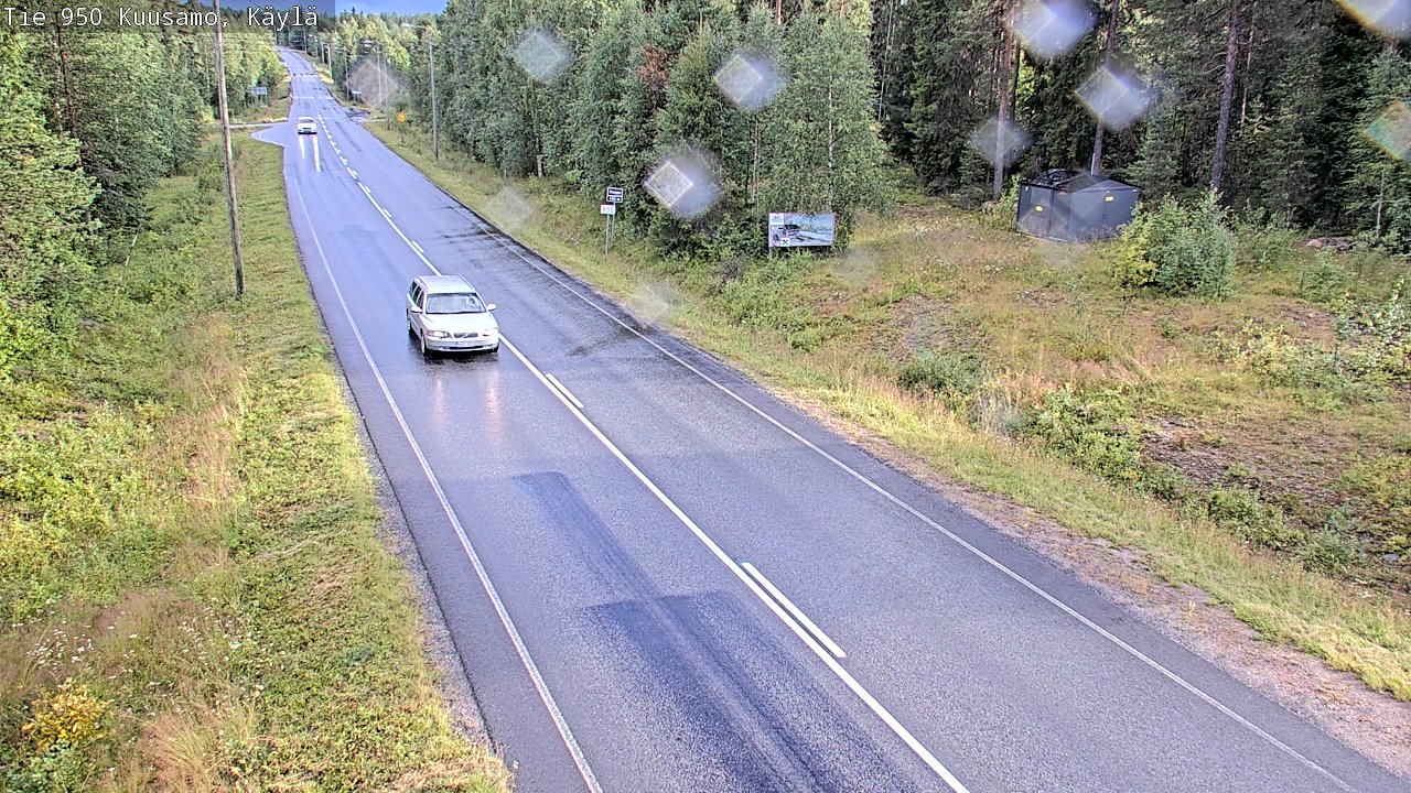 Kelikamerat Kuva Tie 950 Kuusamo, Käylä, Kuusamo, Pohjois-Pohjanmaa