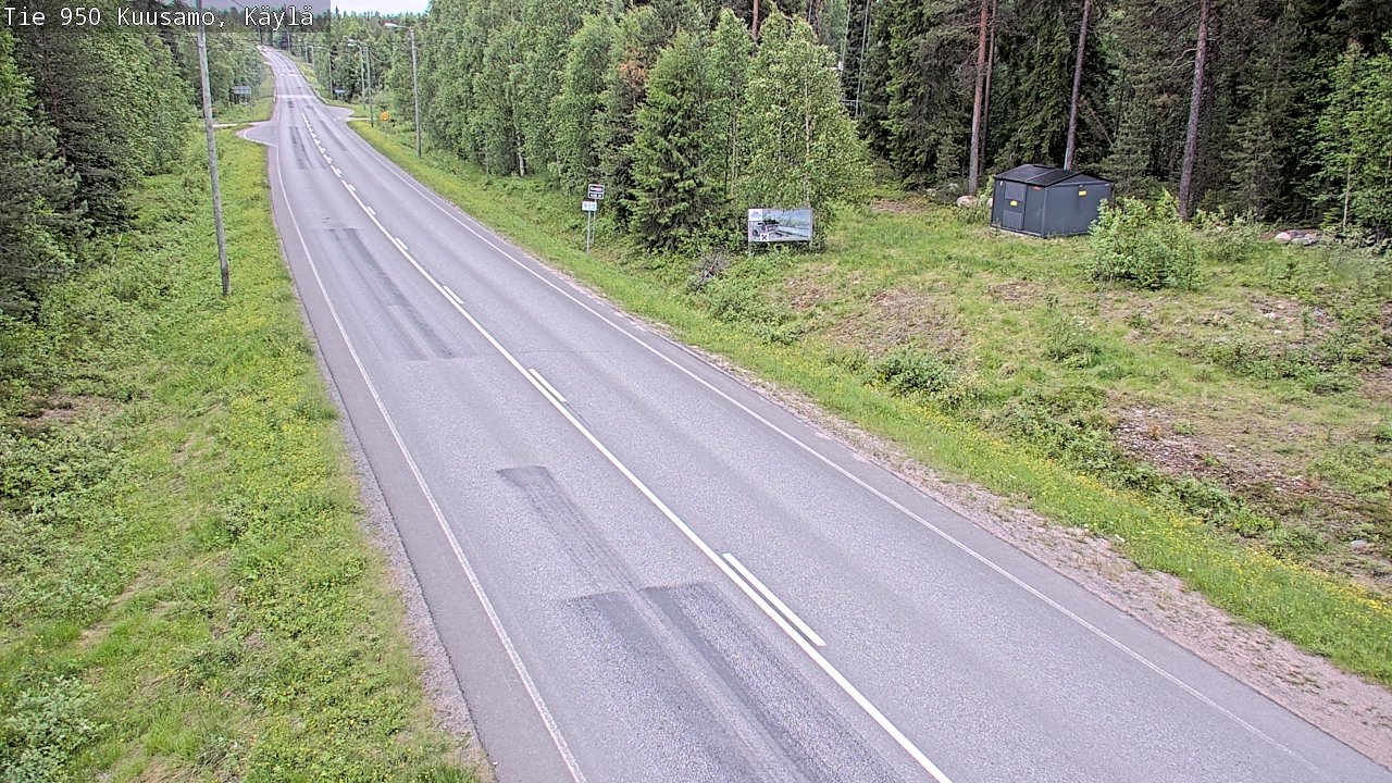 Kelikamerat Kuva Tie 950 Kuusamo, Käylä, Kuusamo, Pohjois-Pohjanmaa