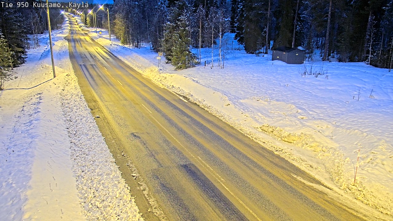 Kelikamerat Kuva Tie 950 Kuusamo, Käylä, Kuusamo, Pohjois-Pohjanmaa