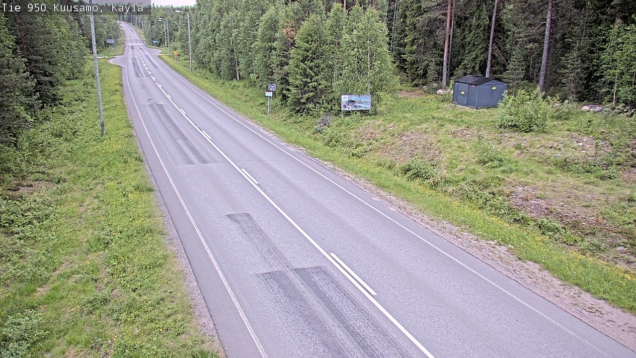 Kelikamerat Kuva Tie 950 Kuusamo, Käylä, Kuusamo, Pohjois-Pohjanmaa