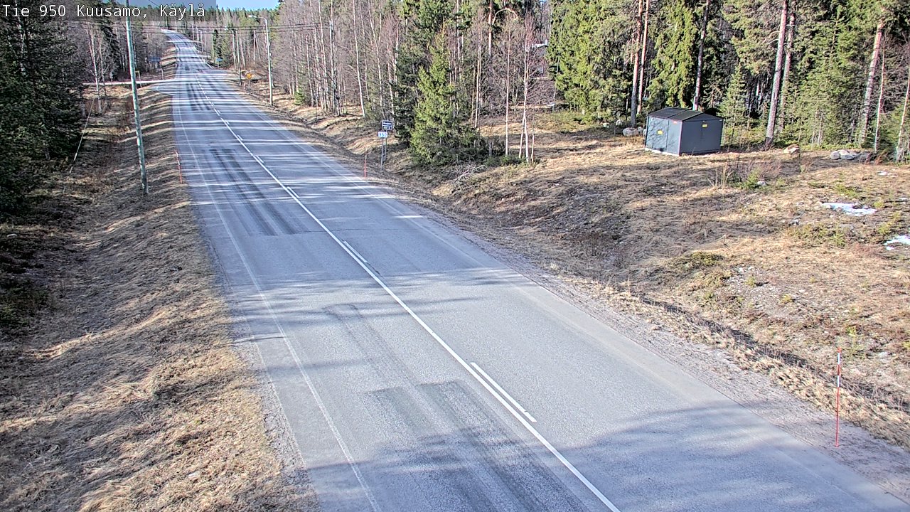 Kelikamerat Kuva Tie 950 Kuusamo, Käylä, Kuusamo, Pohjois-Pohjanmaa