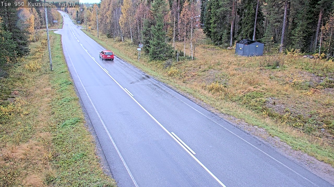 Weather Camera Image Road 950 Kuusamo, Käylä, Kuusamo, Pohjois-Pohjanmaa