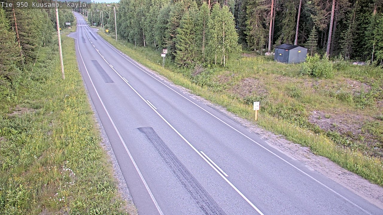 Kelikamerat Kuva Tie 950 Kuusamo, Käylä, Kuusamo, Pohjois-Pohjanmaa