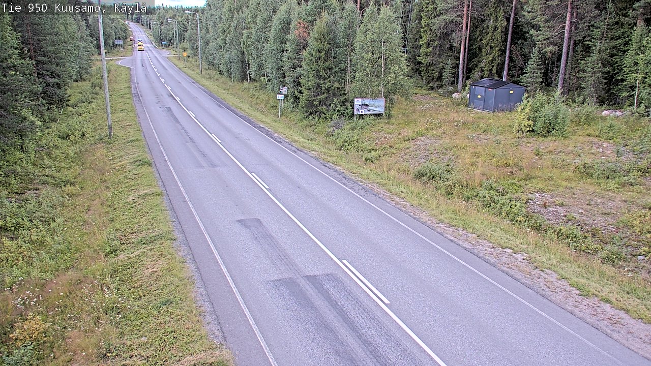 Kelikamerat Kuva Tie 950 Kuusamo, Käylä, Kuusamo, Pohjois-Pohjanmaa