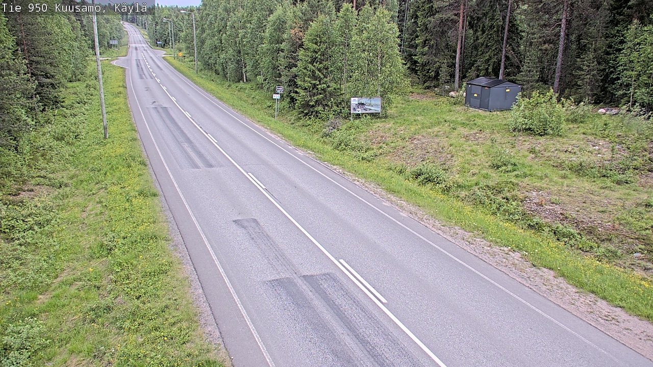 Kelikamerat Kuva Tie 950 Kuusamo, Käylä, Kuusamo, Pohjois-Pohjanmaa