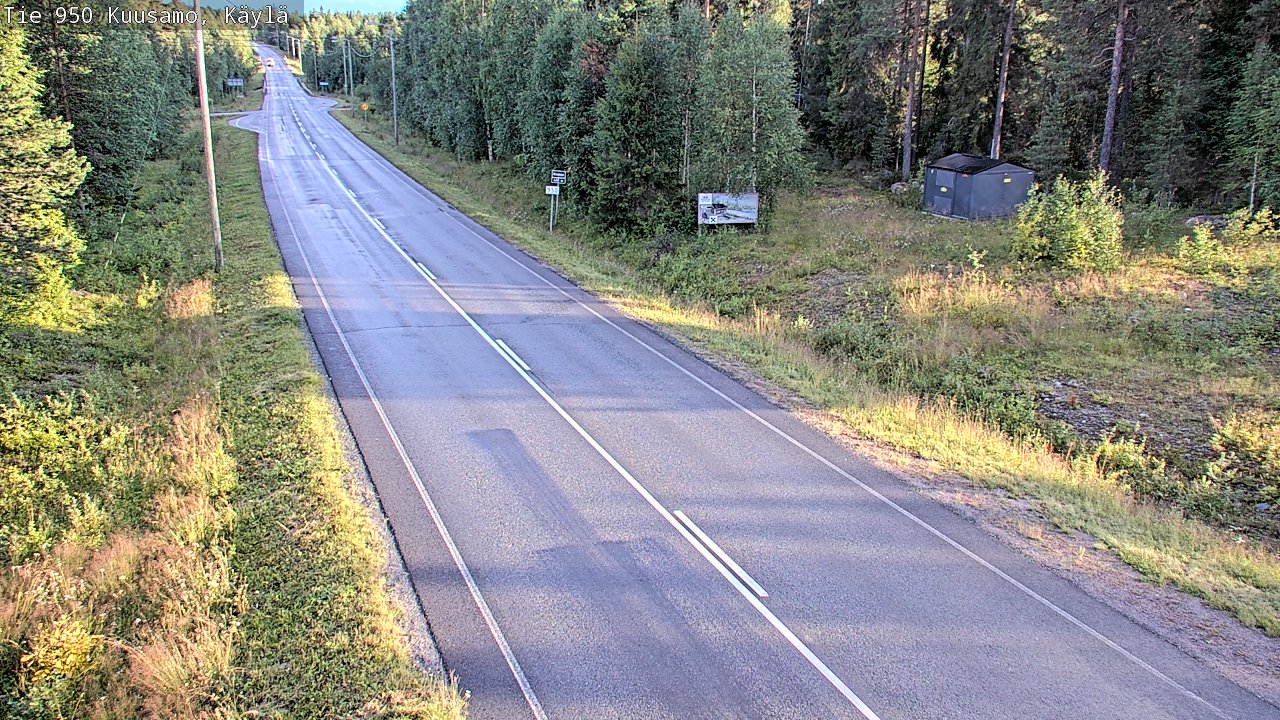 Kelikamerat Kuva Tie 950 Kuusamo, Käylä, Kuusamo, Pohjois-Pohjanmaa