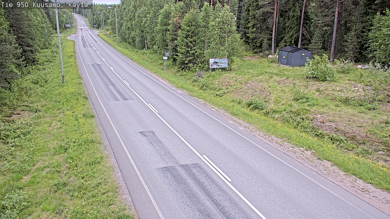 Kelikamerat Kuva Tie 950 Kuusamo, Käylä, Kuusamo, Pohjois-Pohjanmaa