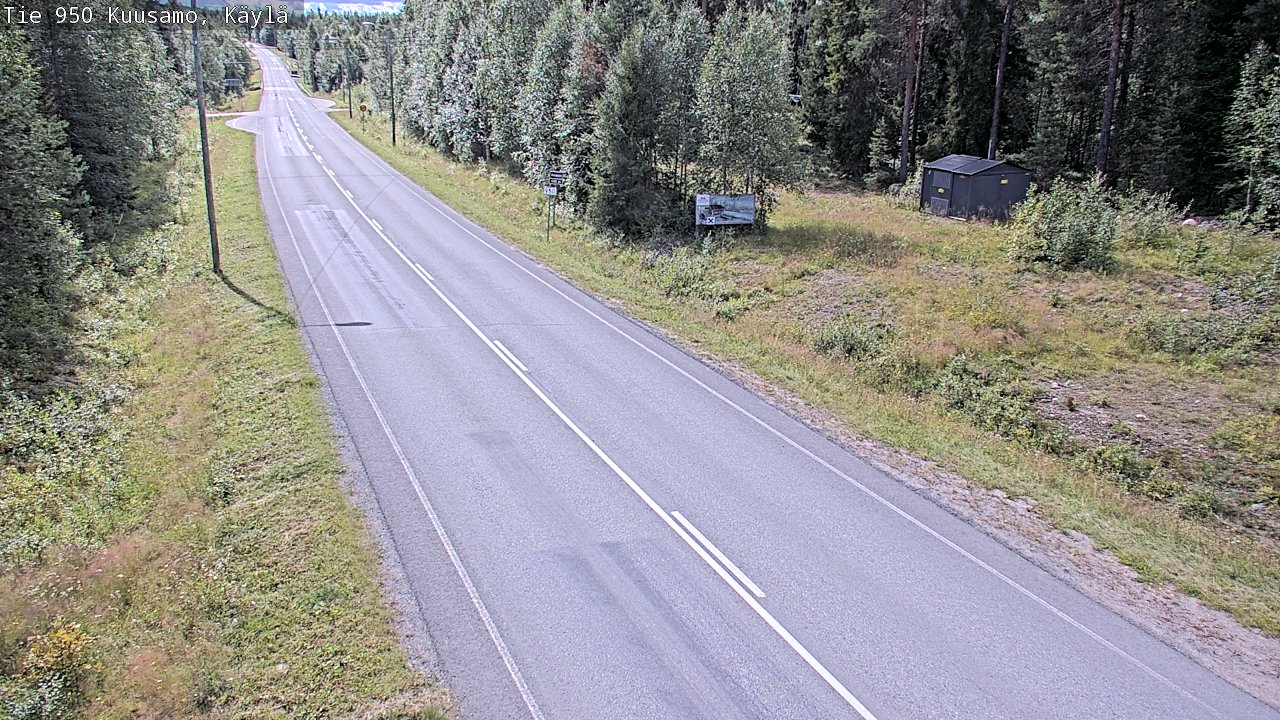 Weather Camera Image Road 950 Kuusamo, Käylä, Kuusamo, Pohjois-Pohjanmaa