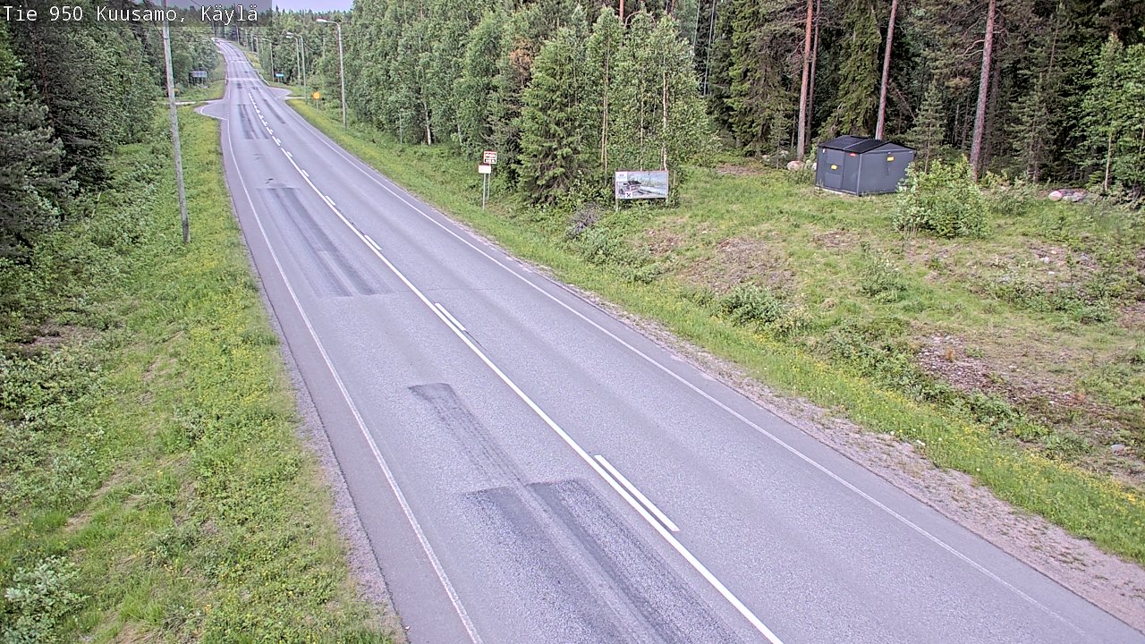 Kelikamerat Kuva Tie 950 Kuusamo, Käylä, Kuusamo, Pohjois-Pohjanmaa