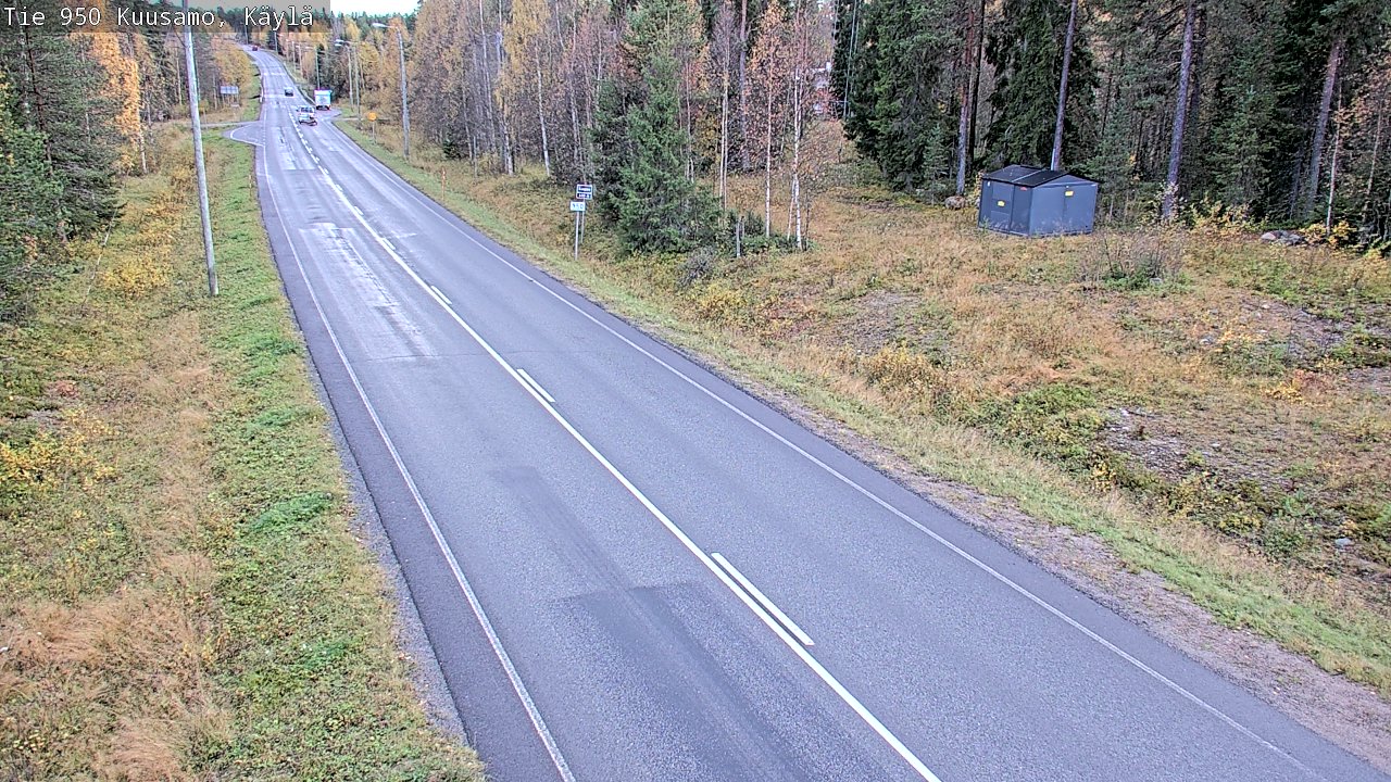 Weather Camera Image Road 950 Kuusamo, Käylä, Kuusamo, Pohjois-Pohjanmaa