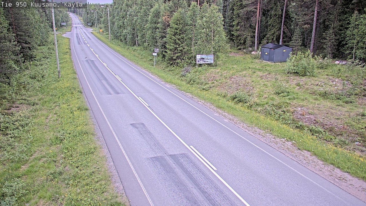 Kelikamerat Kuva Tie 950 Kuusamo, Käylä, Kuusamo, Pohjois-Pohjanmaa