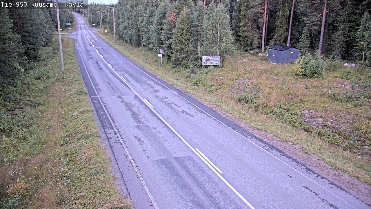 Kelikamerat Kuva Tie 950 Kuusamo, Käylä, Kuusamo, Pohjois-Pohjanmaa