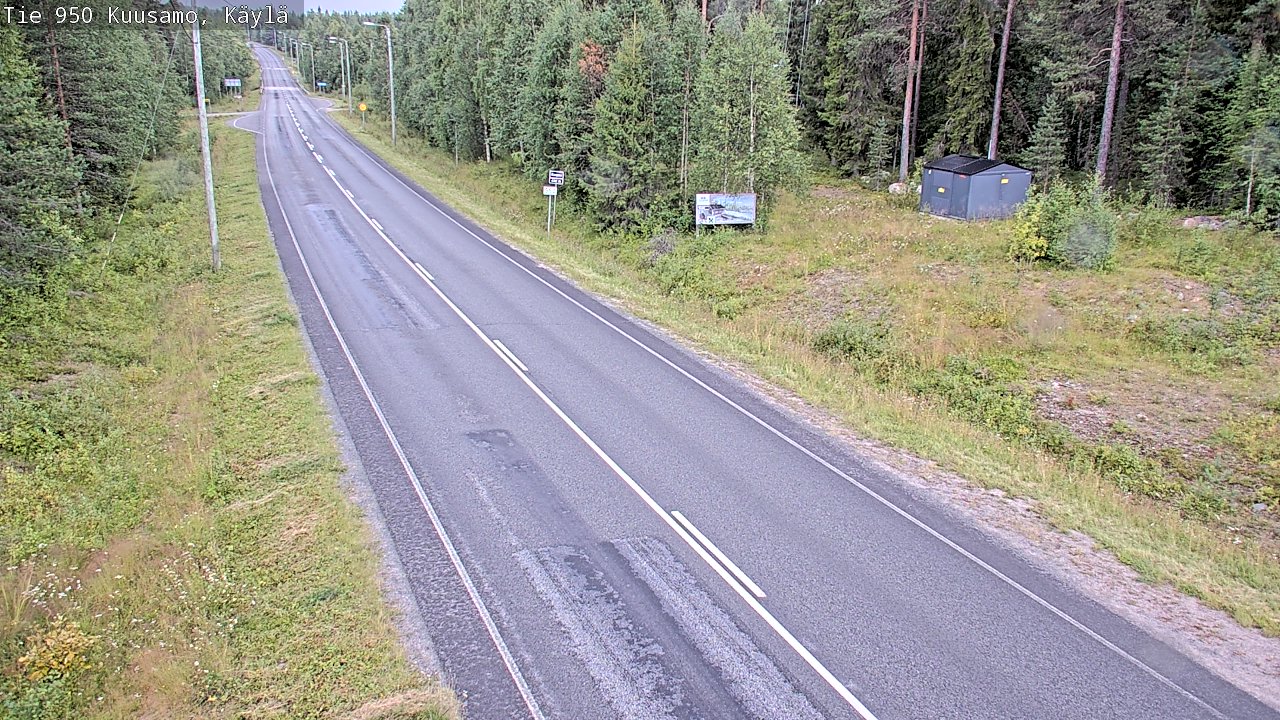 Kelikamerat Kuva Tie 950 Kuusamo, Käylä, Kuusamo, Pohjois-Pohjanmaa
