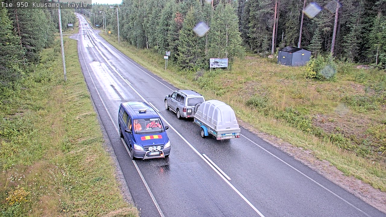 Kelikamerat Kuva Tie 950 Kuusamo, Käylä, Kuusamo, Pohjois-Pohjanmaa