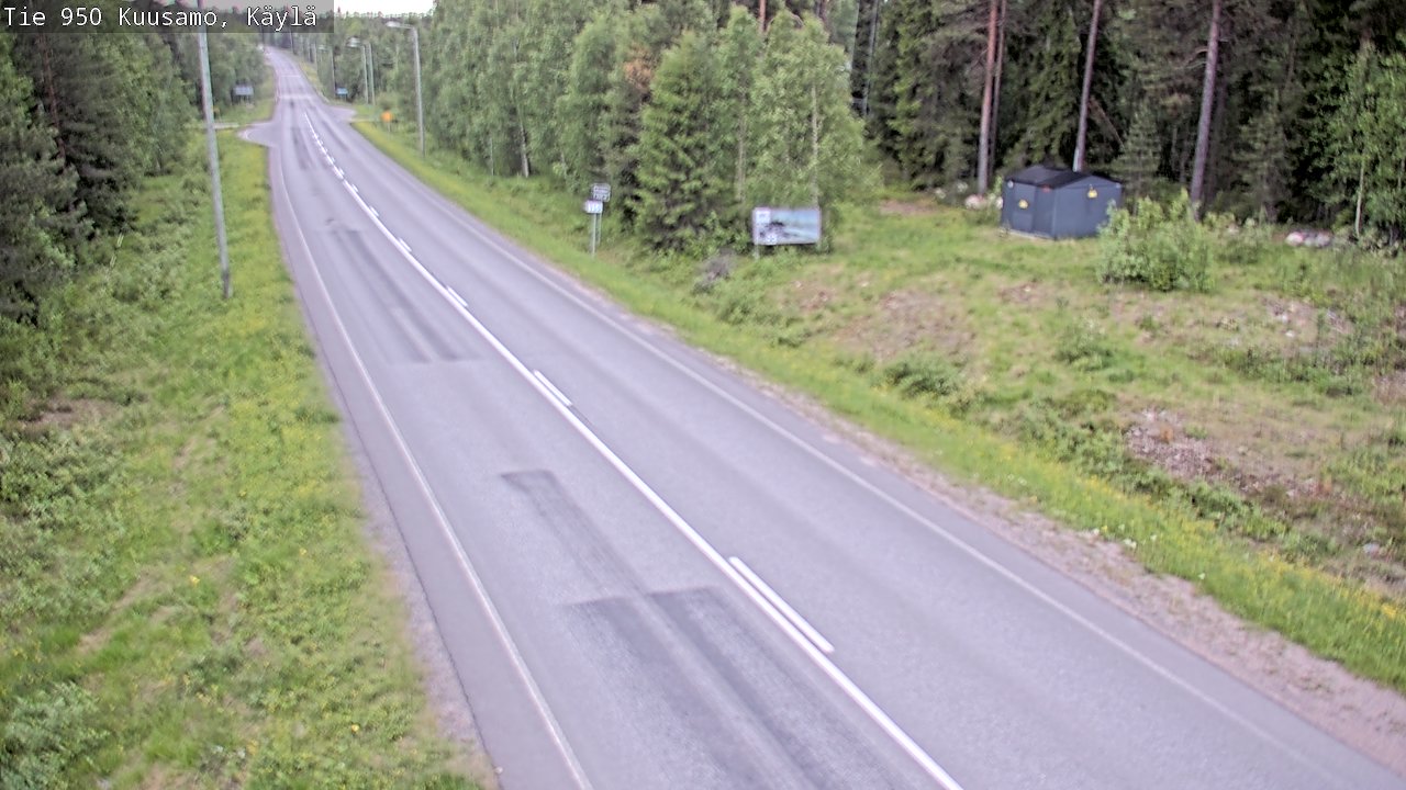 Kelikamerat Kuva Tie 950 Kuusamo, Käylä, Kuusamo, Pohjois-Pohjanmaa