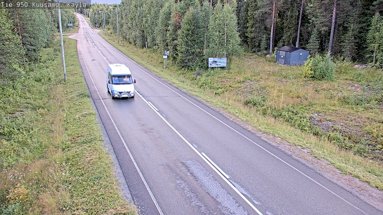 Kelikamerat Kuva Tie 950 Kuusamo, Käylä, Kuusamo, Pohjois-Pohjanmaa
