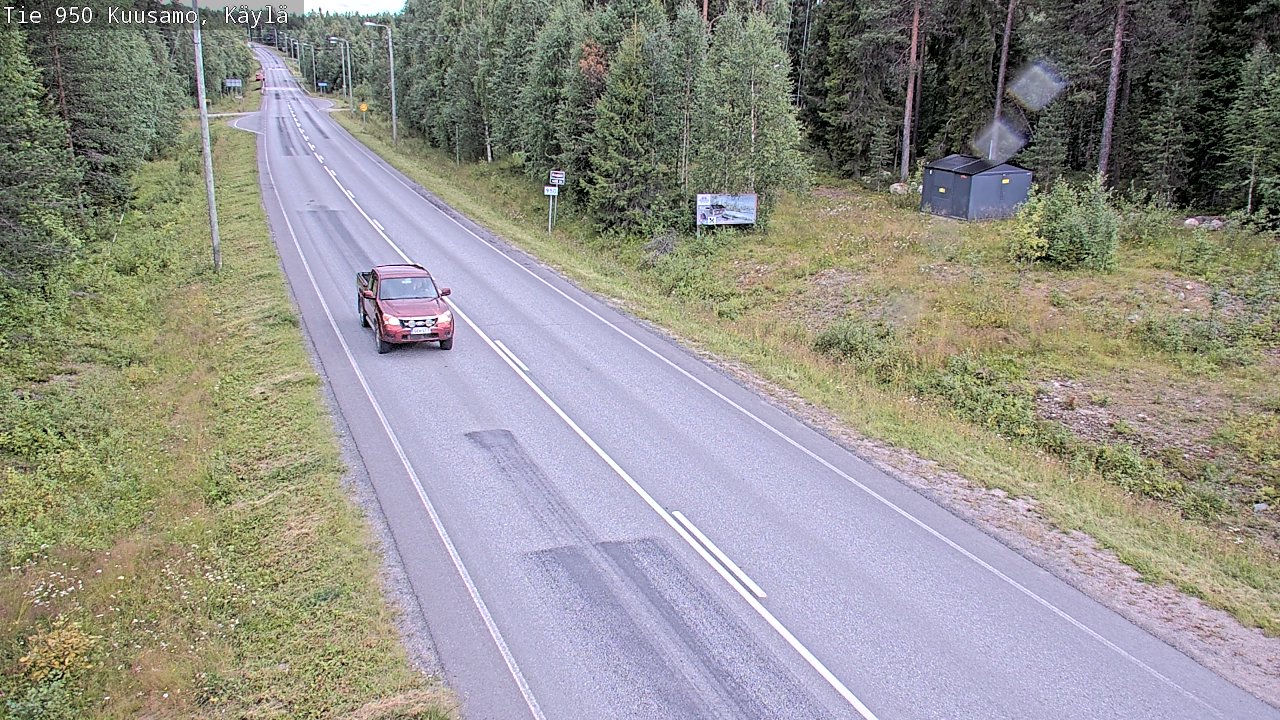 Kelikamerat Kuva Tie 950 Kuusamo, Käylä, Kuusamo, Pohjois-Pohjanmaa