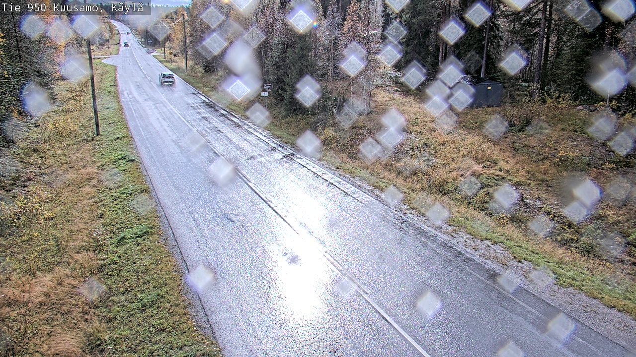 Weather Camera Image Road 950 Kuusamo, Käylä, Kuusamo, Pohjois-Pohjanmaa