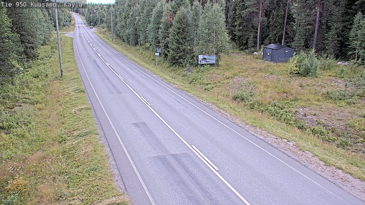 Kelikamerat Kuva Tie 950 Kuusamo, Käylä, Kuusamo, Pohjois-Pohjanmaa